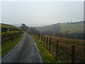 NS8109 : The road to Auchengruith farm by david johnston