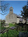 St Cadwaladr Church from the west