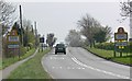 SK7617 : A606 Burton Road towards Burton Lazars by Mat Fascione