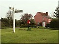 Road junction on Vernons Road