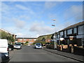 Looking westwards down Lime Grove