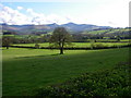 View over the fields from east of Groesffordd