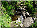 Stream running down to the sea