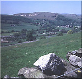 SD8264 : Hillside above Settle and the Langcliffe mills by Trevor Rickard