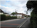 Looking eastwards along Medina Road