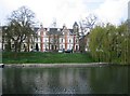 Chesterton Road housing & the Cam