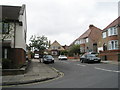 Looking down Walberton Avenue