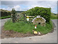 Entrance to Stocklow Manor Farm