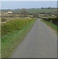 Road north of Wymondham in Leicestershire