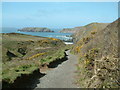 SM7807 : Footpath to Marloes Sands by Robin Lucas