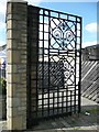 Gate from the old market Hall, Wakefield Road, Moldgreen, Dalton (Huddersfield)