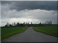 Duncote driveway just before it became very wet!