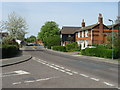 Looking W along the A28 through High Halden