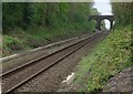 Railway bridge on Stoneleigh Road