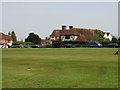 Looking E across the village green at Benenden