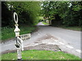 View past the signpost down East Harting Street