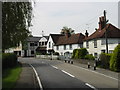 View W along the A28 at Bethersden