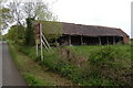 Former agricultural building awaiting re-development near Okle Green