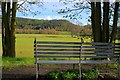 Seat with a View Over Hutton Hall Fields