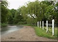 A view of Brook Road from the entrance to Aldham Hall