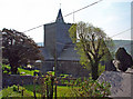 SN5981 : Parish church: Llanbadarn Fawr: from the northwest by Dylan Moore