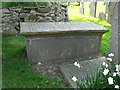 SJ0746 : Early 18th century tomb, Gwyddelwern by Eirian Evans