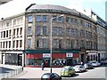 Building on corner of Howard Street and Maxwell Street