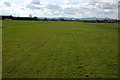 SO9043 : Grass landing strip, Defford by Philip Halling