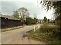 Part of Hall Road in West Bergholt