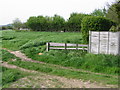 Footpath into Wye