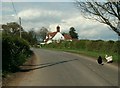 Part of School Road, close to Malting Farm