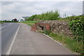 WW2 pillbox in Bamfurlong Lane overlooking former RAF Staverton