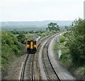 2008 : Local train to Westbury, near Lower Studley