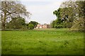 Looking across Cranbury Park to Cranbury House