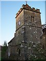 Tower and clock, Holy Trinity Church, Bowerchalke