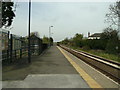 Habrough Station, westbound platform