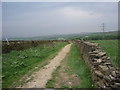 Footpath to Cribden Side