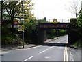 Railway bridge at Drumchapel Station