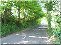 Looking north west up Stockheath Lane