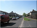 Looking down Elm Park Road to Elmleigh Road