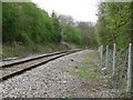 Railway track towards Ashby de la Zouch