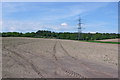 Ploughed field at Pallington