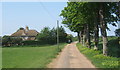 Lodge Lane, looking west