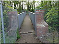 Footbridge over the railway