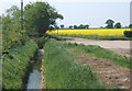 Weston Bury Lane approaching Hepworth Road from Barningham