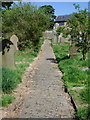 St Mary and All Saints Church, Goodshaw Chapel, Path