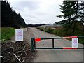 Entrance to the Whitelee Wind Farm