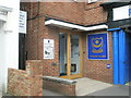 Entrance to the Partners Lounge at Fratton Park