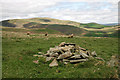 A cairn on Arkland Craig