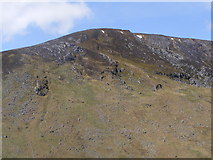 NH5208 : Crags on Carn Dubh by Sarah McGuire